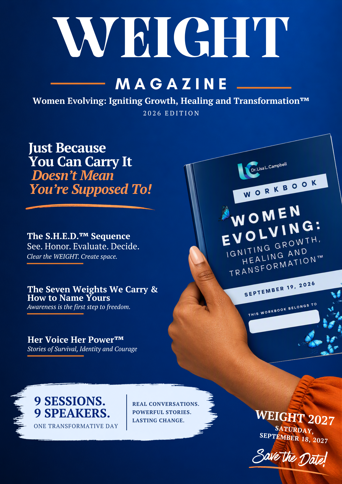 Women Evolving: Igniting Growth, Healing and Transformation™ (WEIGHT) September 2026 Magazine